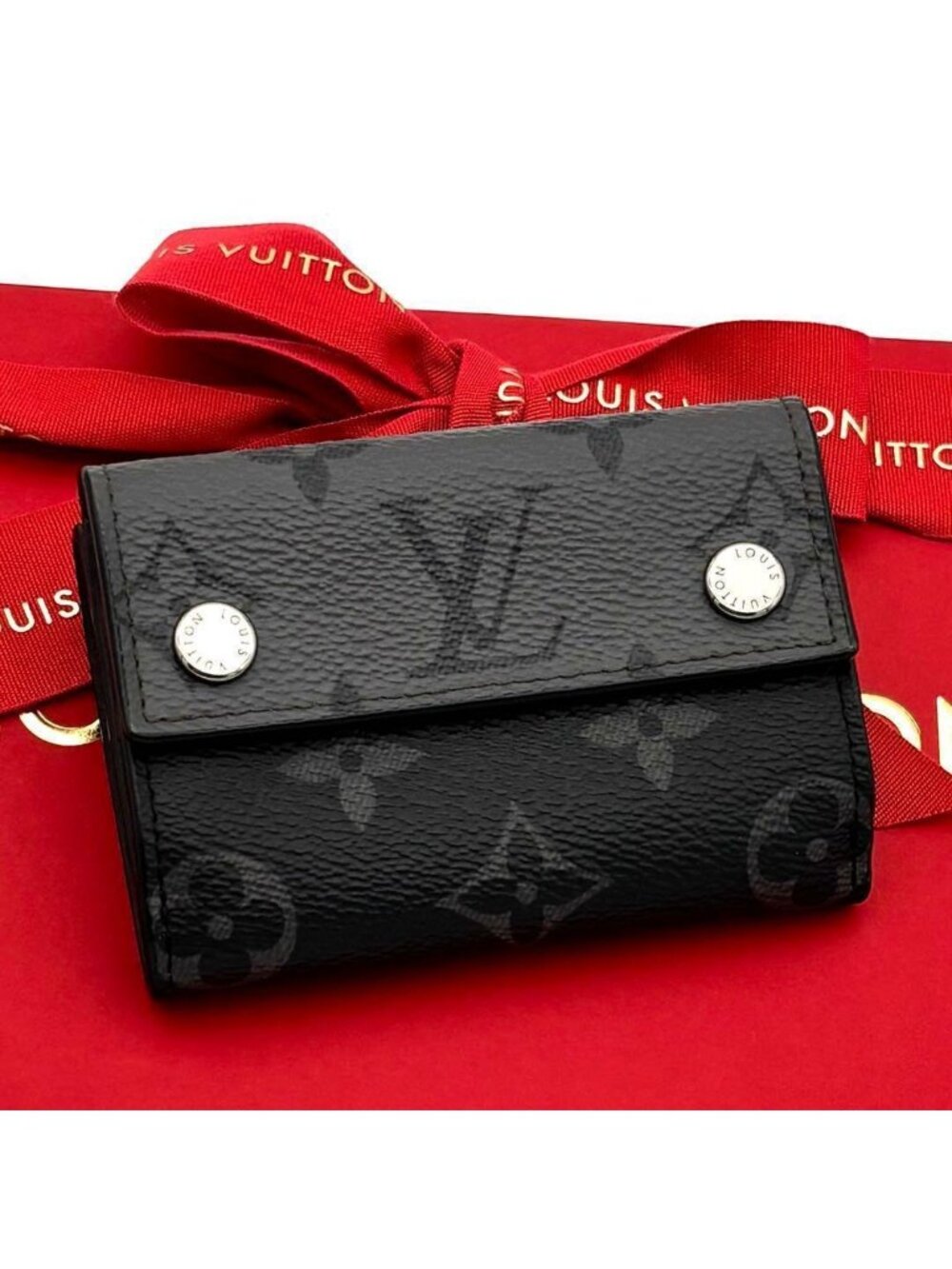 Louis Vuitton Wallet Monogram Eclipse Reverse Discovery
